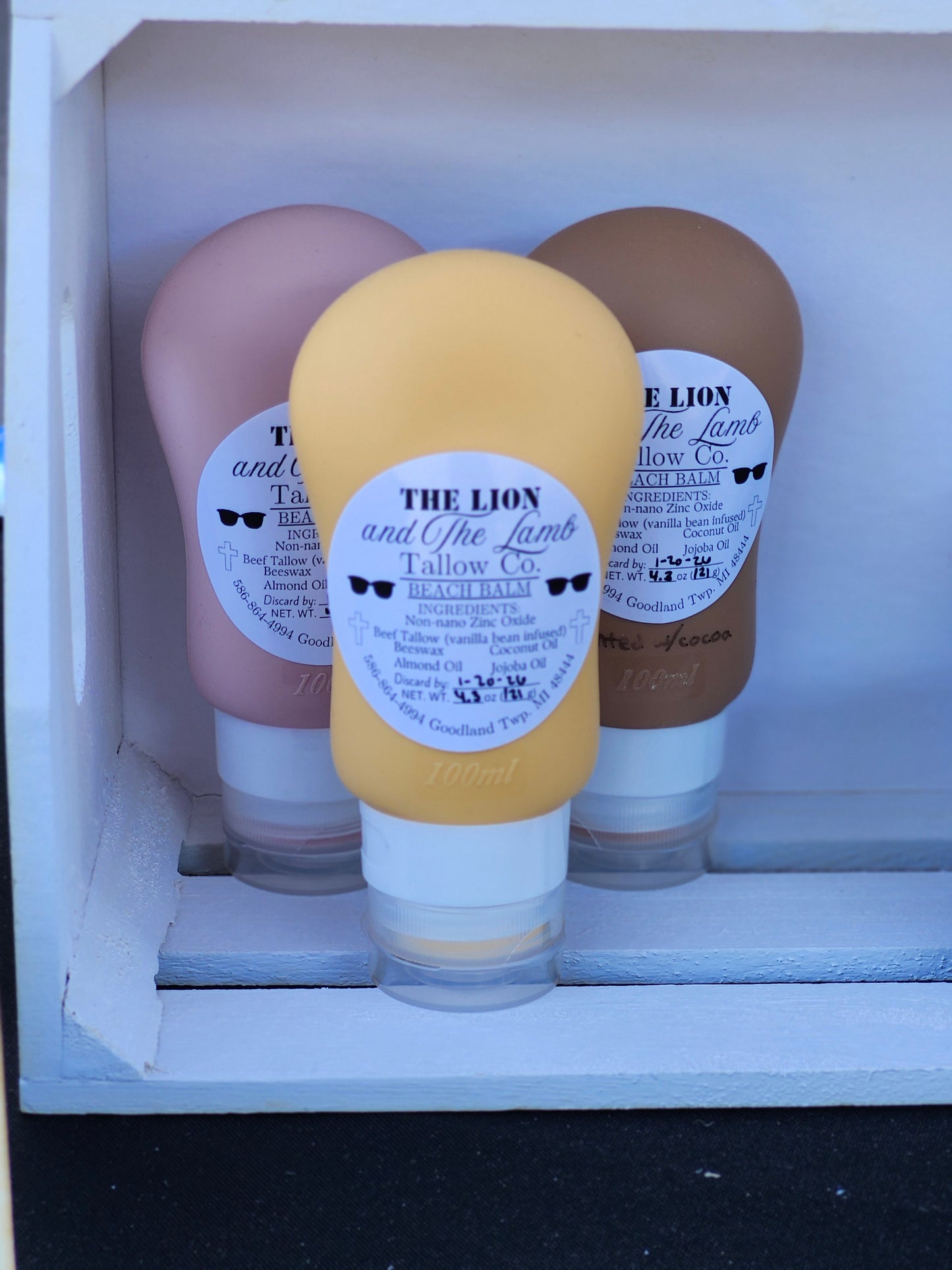 Beach Balm with non-nano zinc oxid