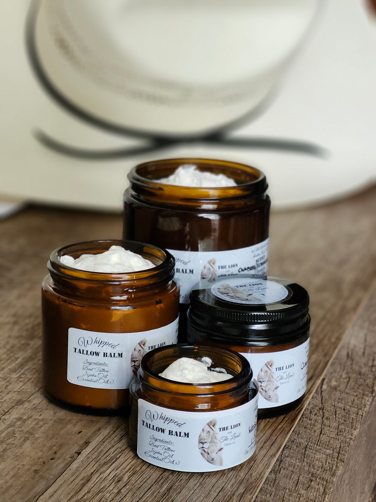 Lab Tallow Whipped Tallow Balm – The Lion and The Lamb Tallow Co.